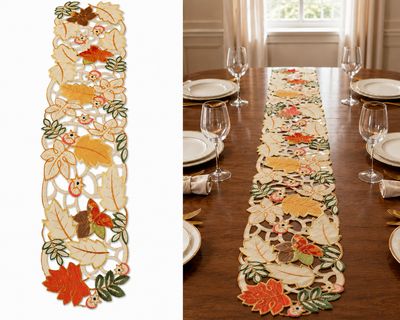 XD54050 Harvest Splendor Mini Table Runner 12x28
