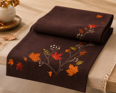 Autumn Branches Coffee Table Runner