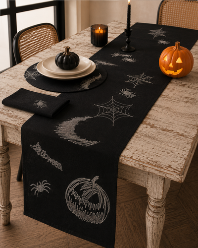 Happy Halloween Table Runner