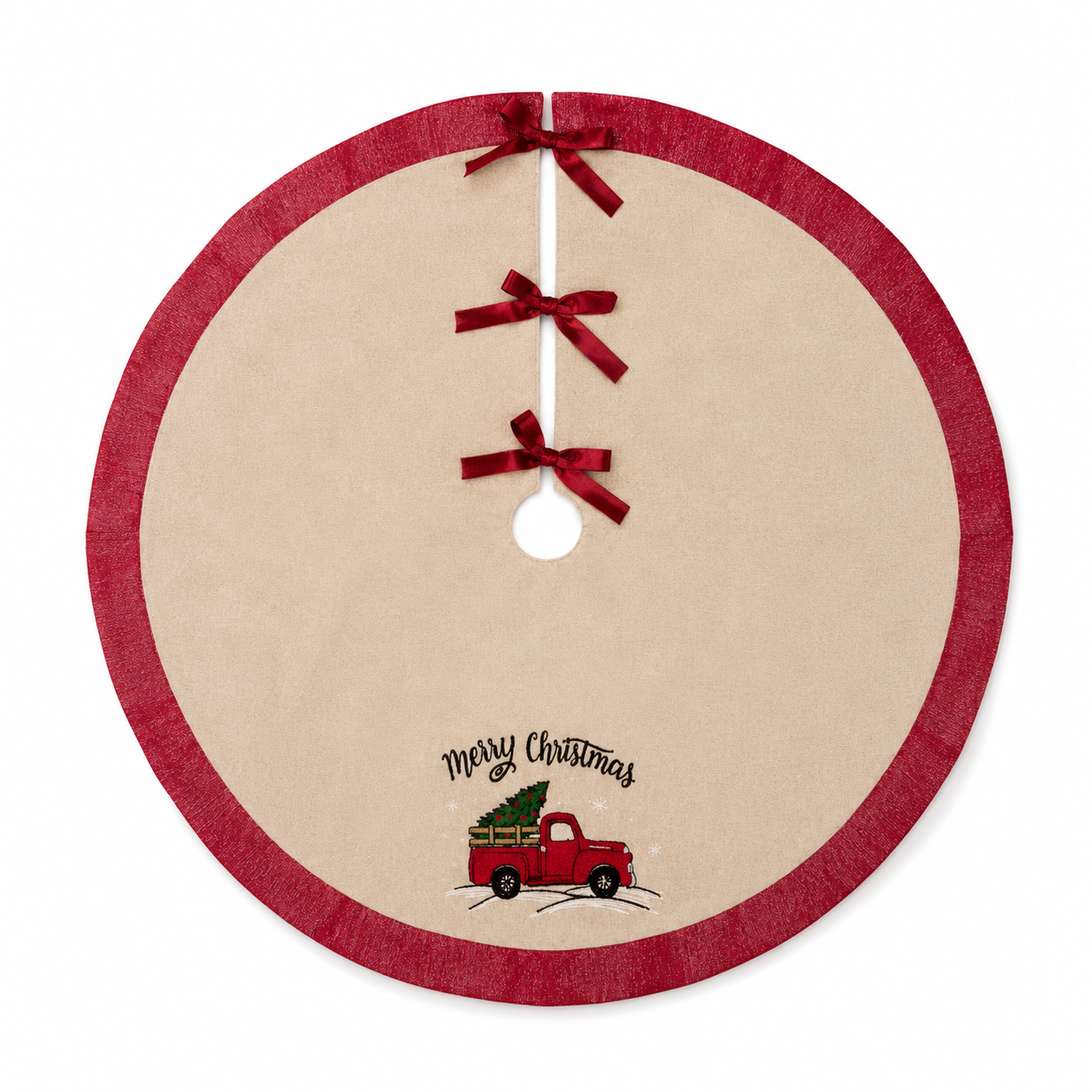 Christmas Truck Tree Skirt