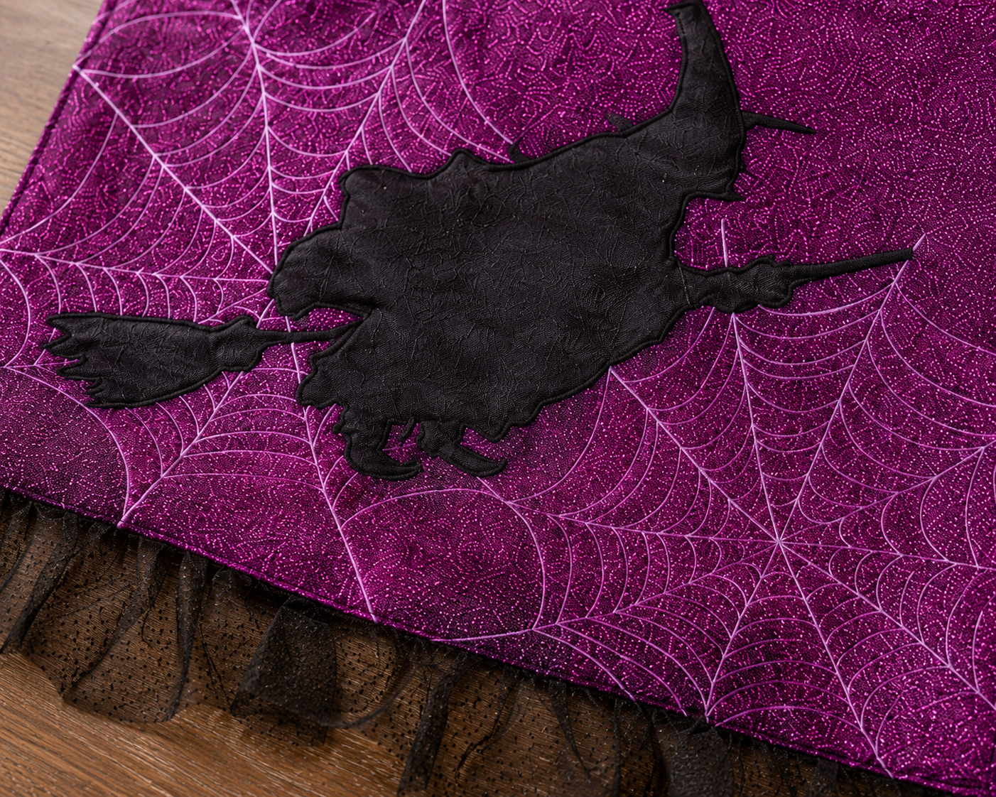 Witching Hour Glitter Table Runner