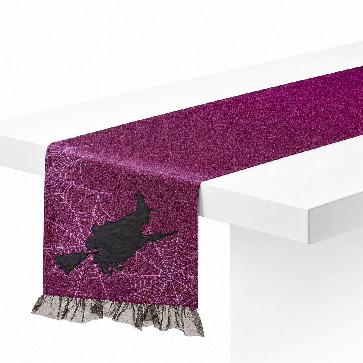 Witching Hour Glitter Table Runner
