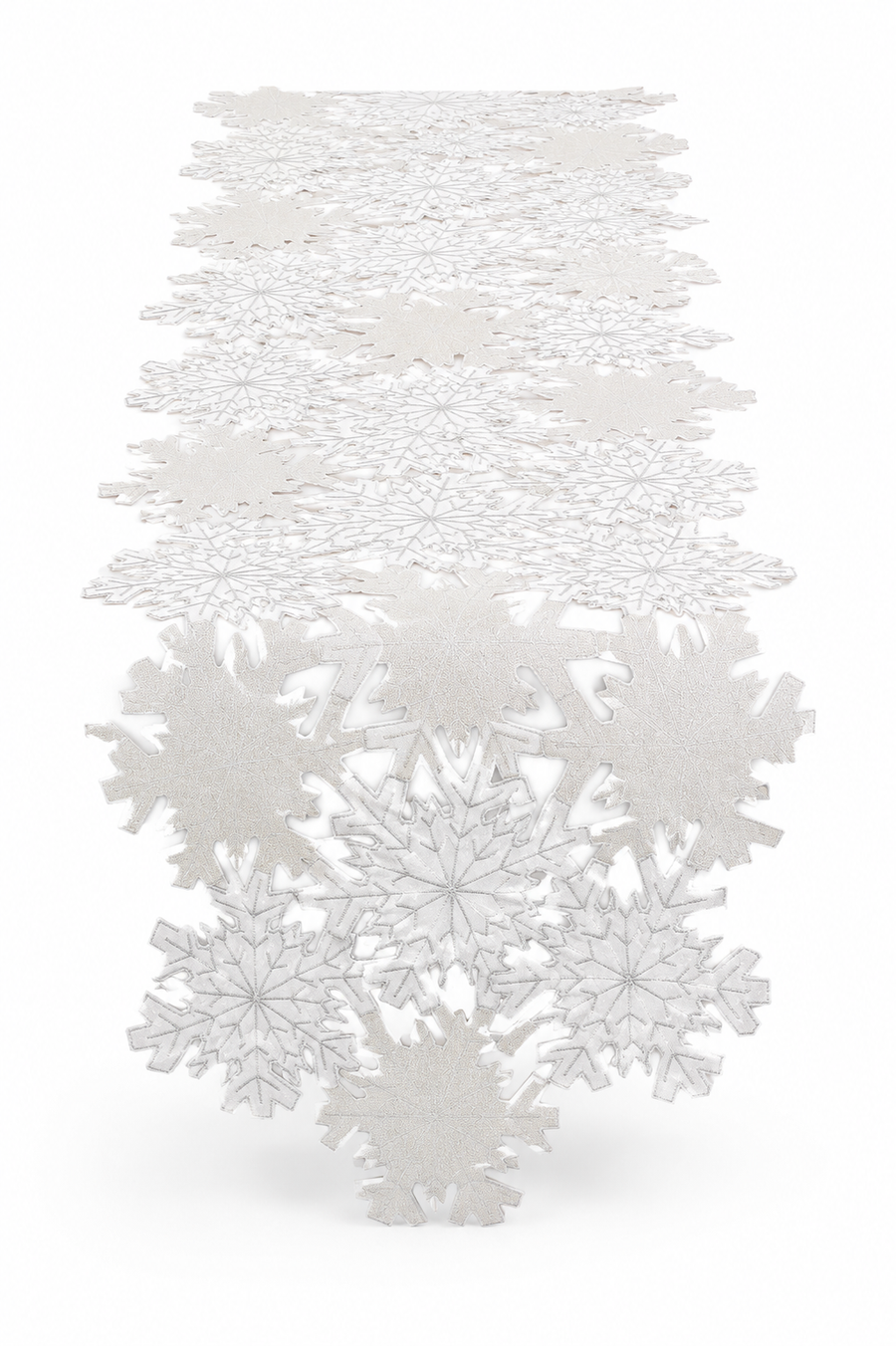 Shimmer Snowflake Table Runner