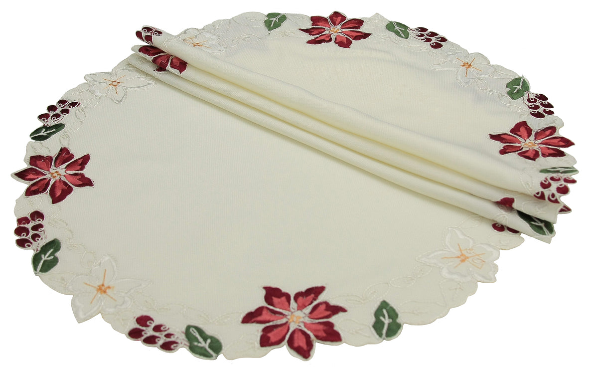 Festive Yule Doilies | Set of 4