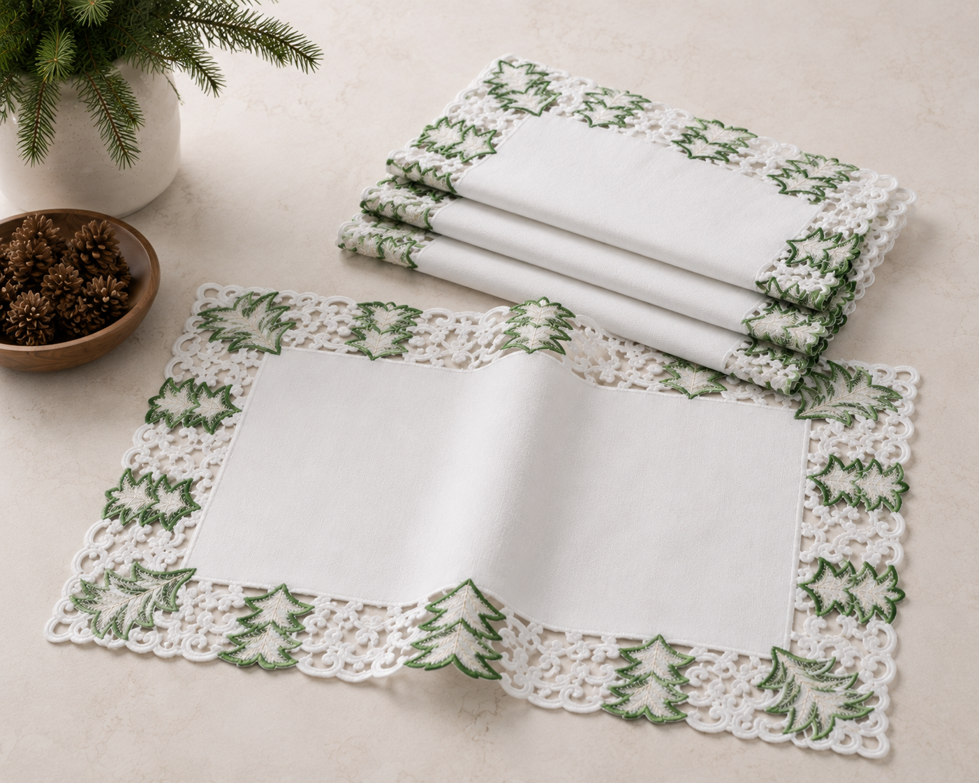 Tannenbaum Placemats | Set of 4