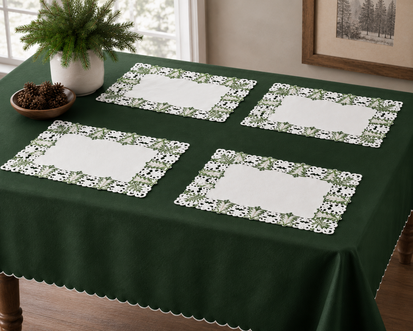 Tannenbaum Placemats | Set of 4