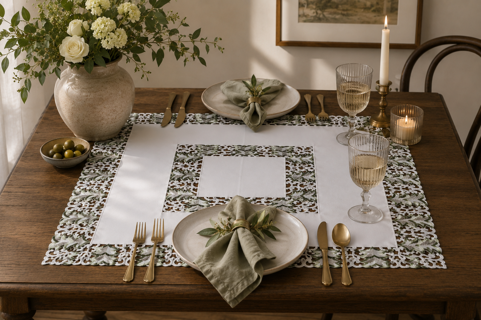 Tannenbaum Table Topper