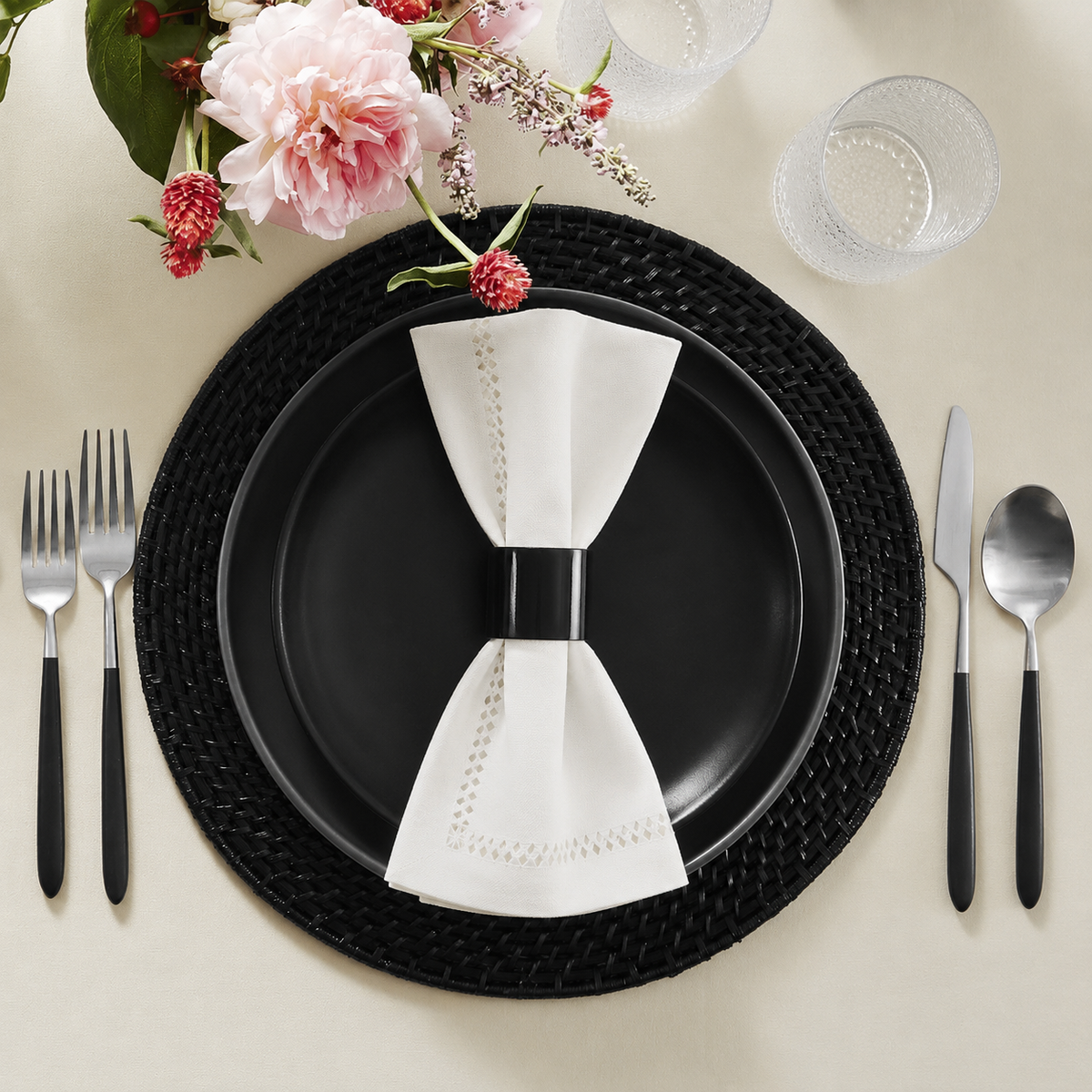 Double Hemstitch Napkins | Set of 4