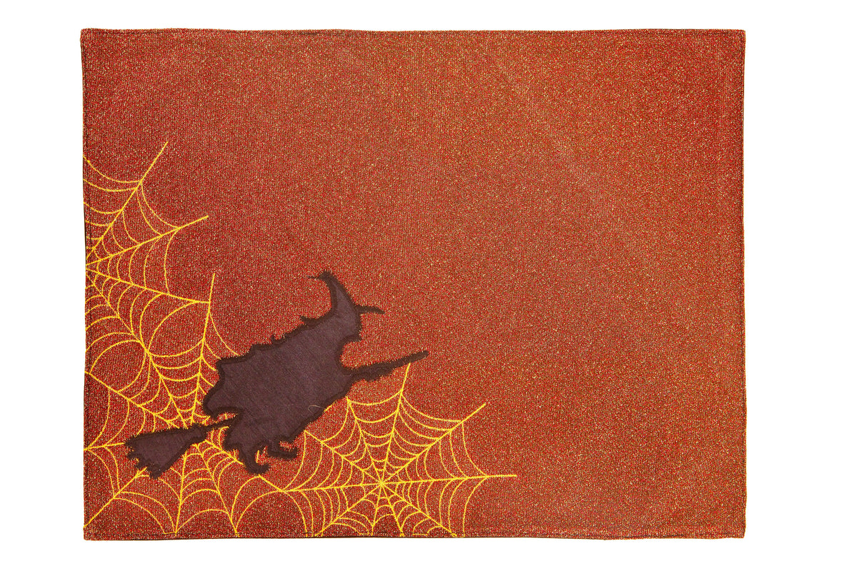 Witching Hour Glitter Placemats | Set of 4