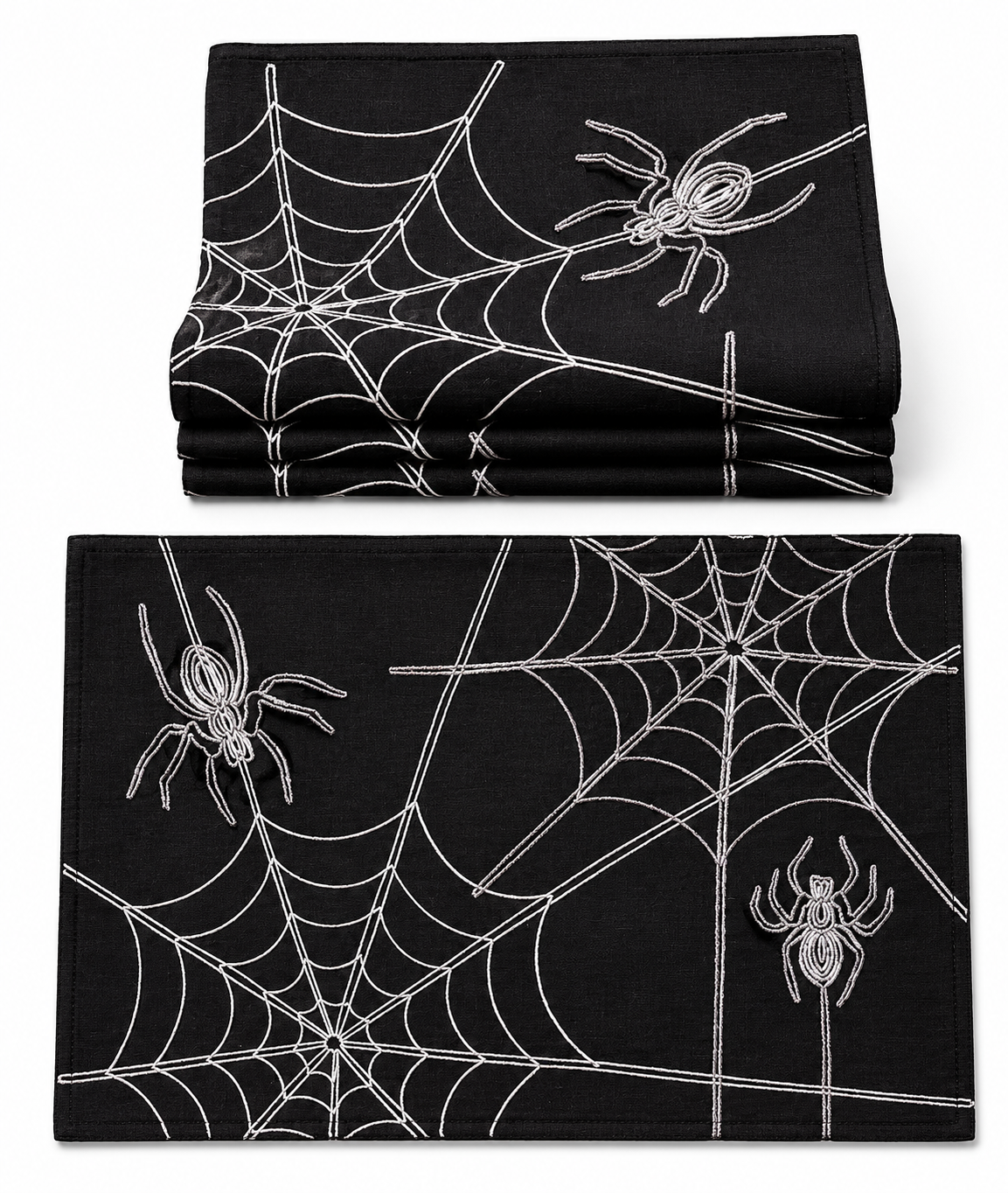 Spider Web Placemats | Set of 4