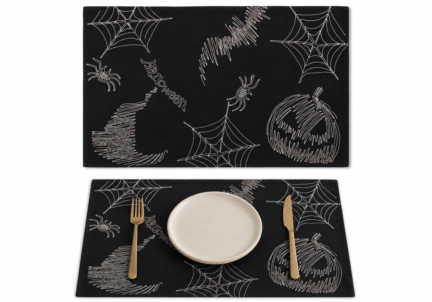 Happy Halloween Placemats | Set of 4