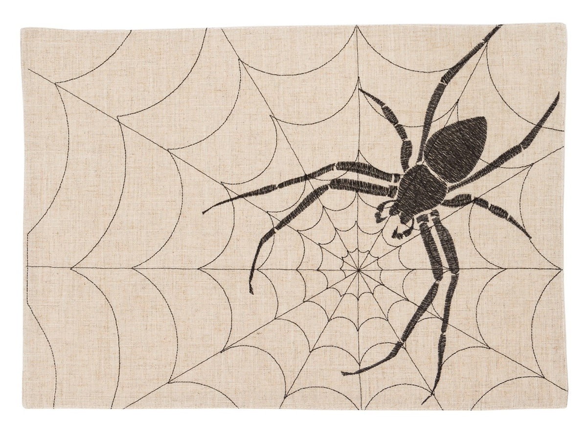 Creepy Spider Placemats | Set of 4