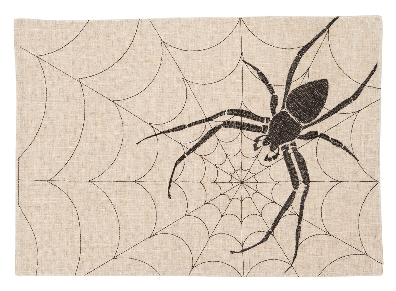Creepy Spider Placemats | Set of 4