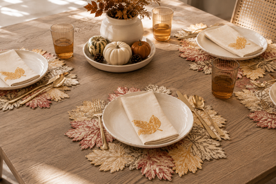 Autumn Leaf Placemats | Set of 4