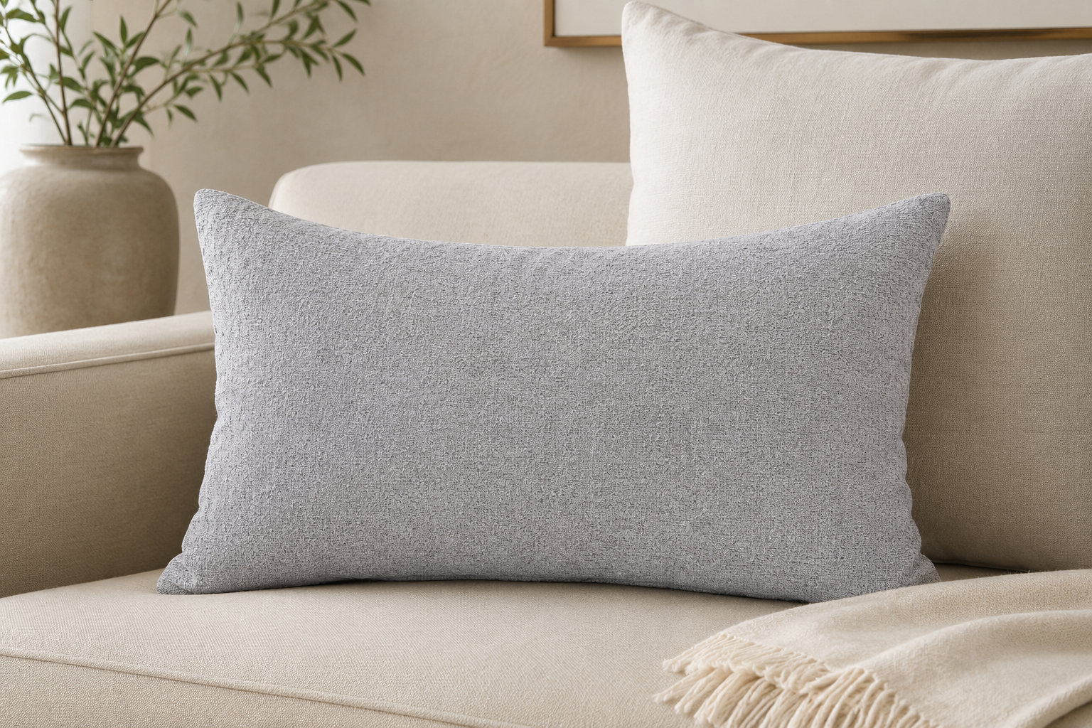 Manor Luxe Textured Solid Decorative Pillow