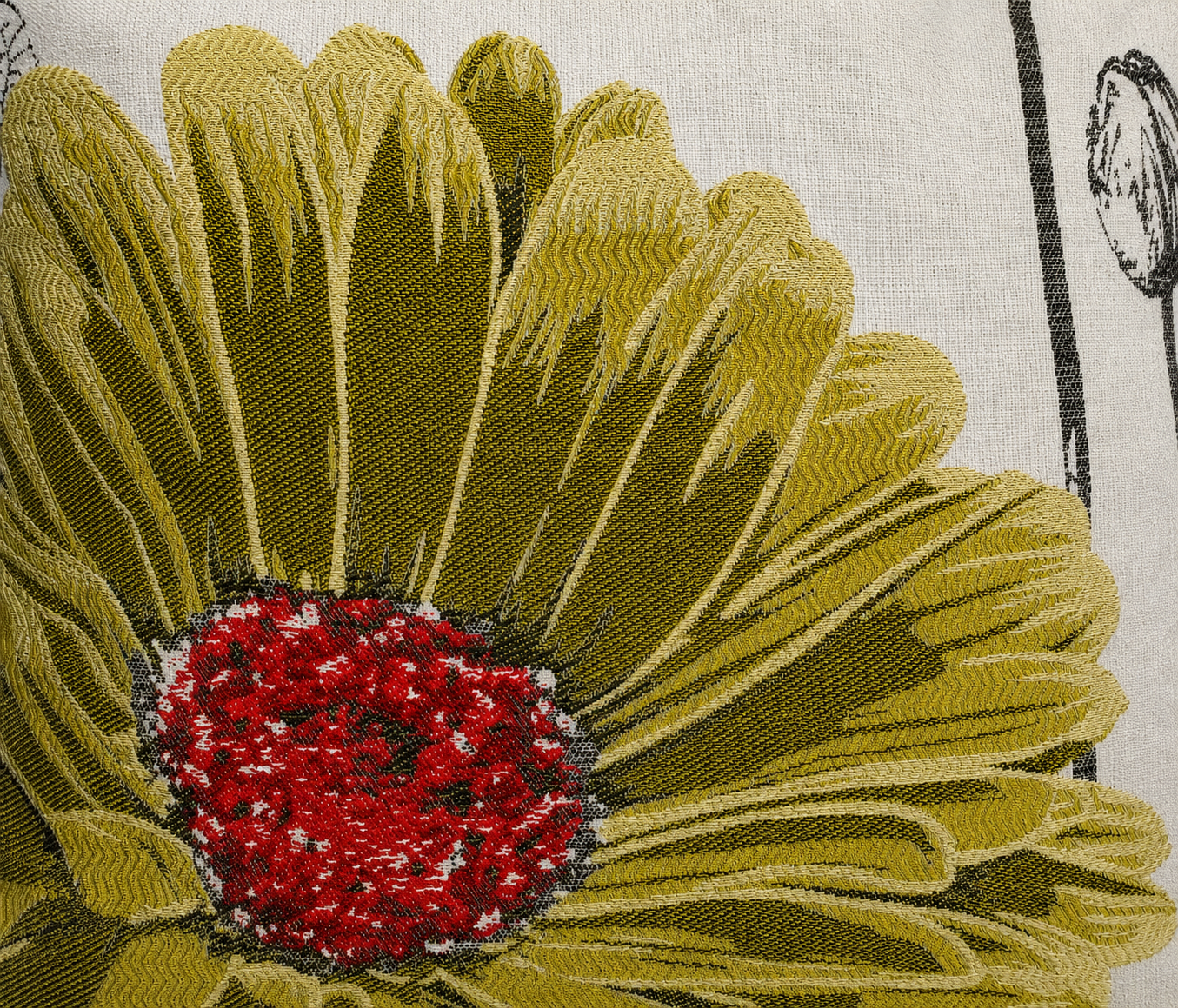 Bird Embroidery Decorative Pil Pillows
