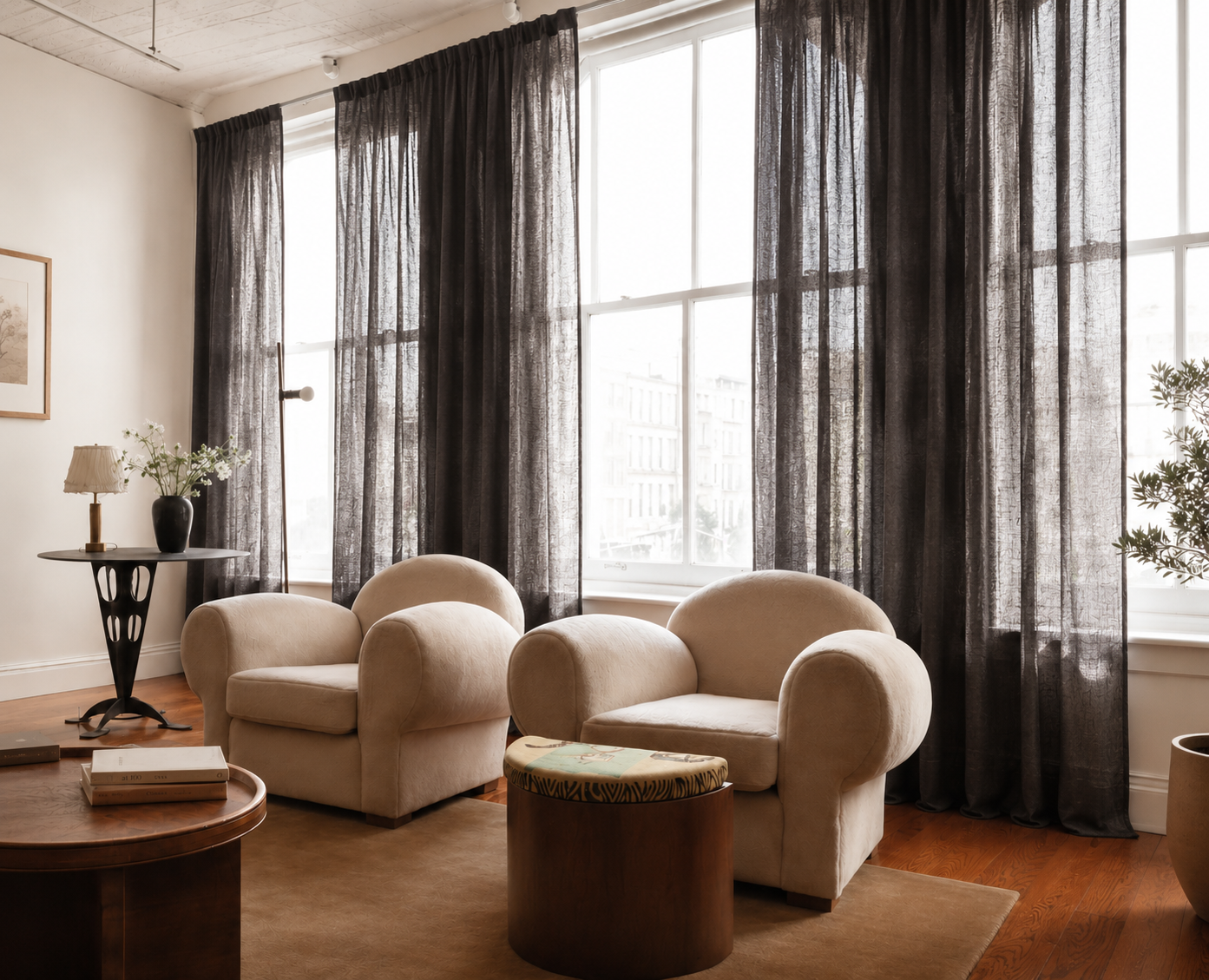 ML18221 Classic Linen Curtain