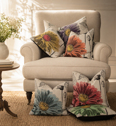 Bird Embroidery Decorative Pil Pillows
