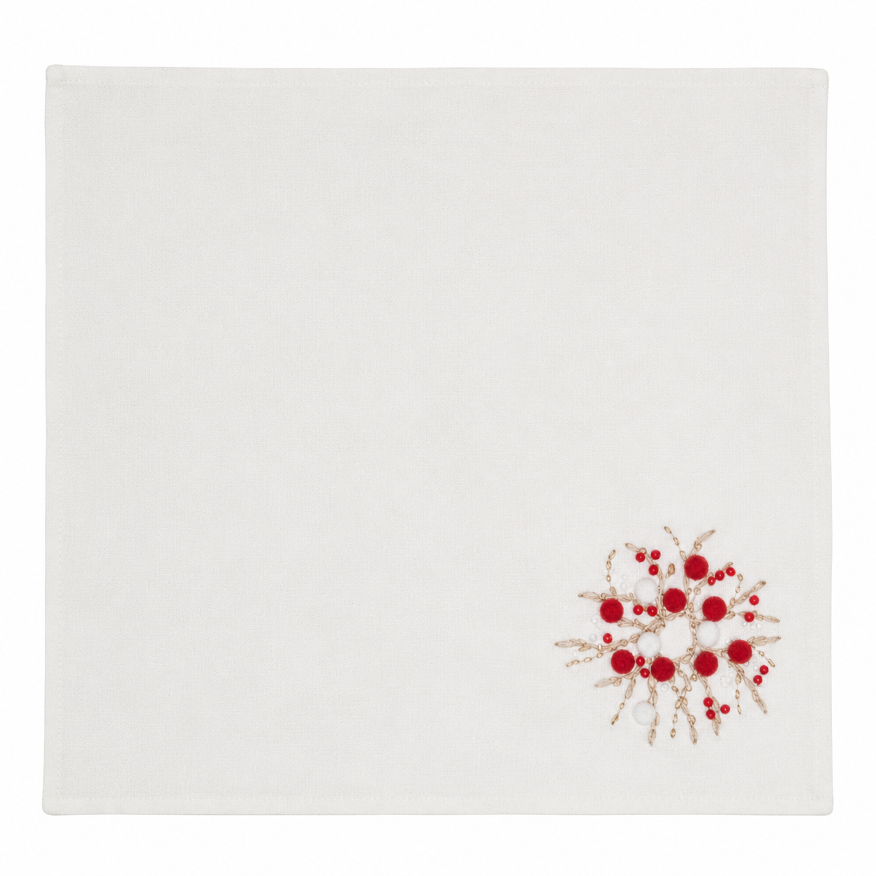 Holiday Berry Wreath Napkins