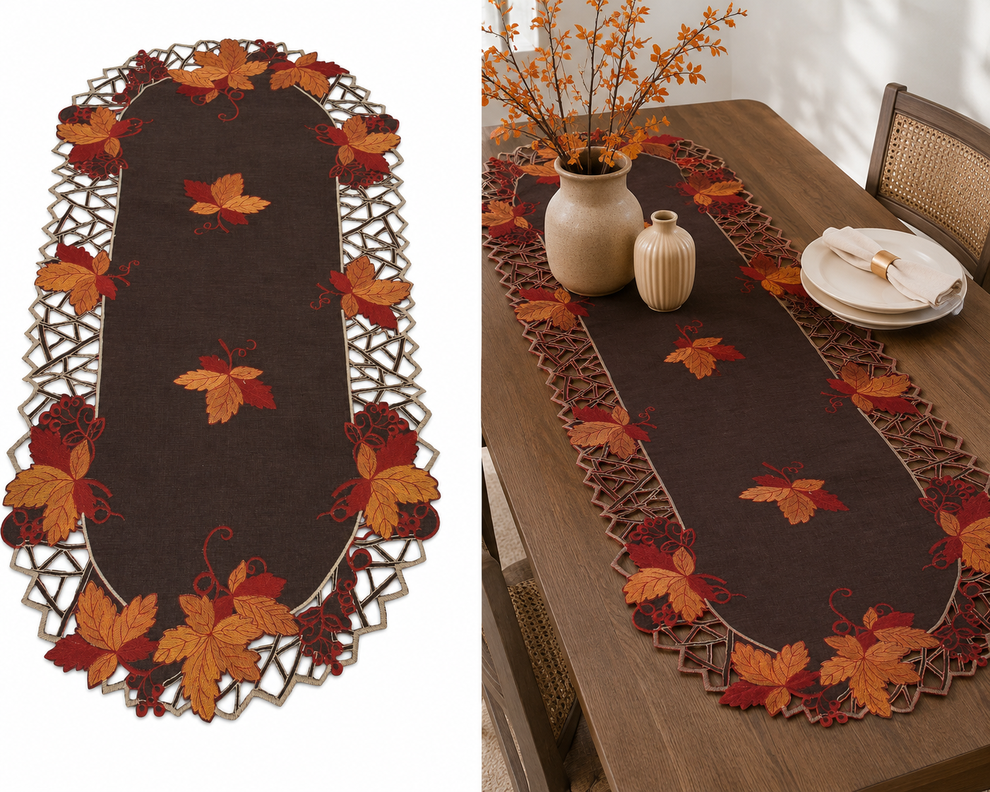 Harvest Hues Table Runner