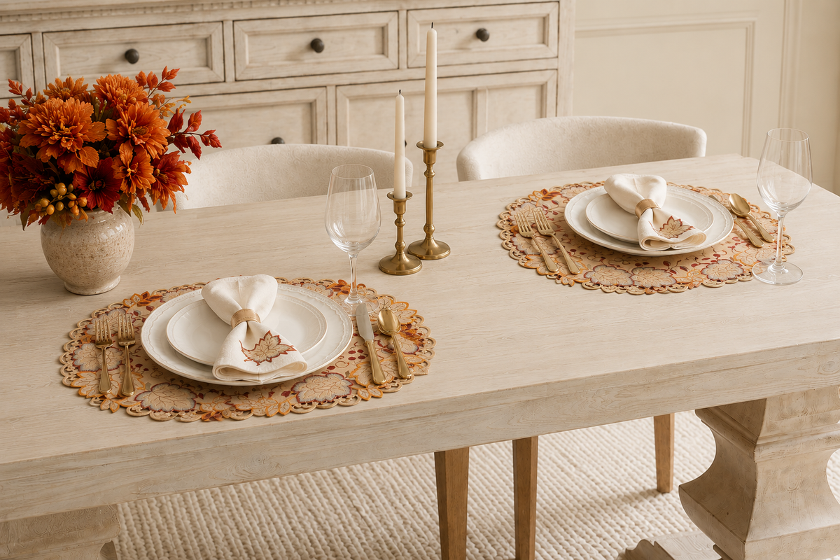 Harvest Verdure Placemats | Set of 4