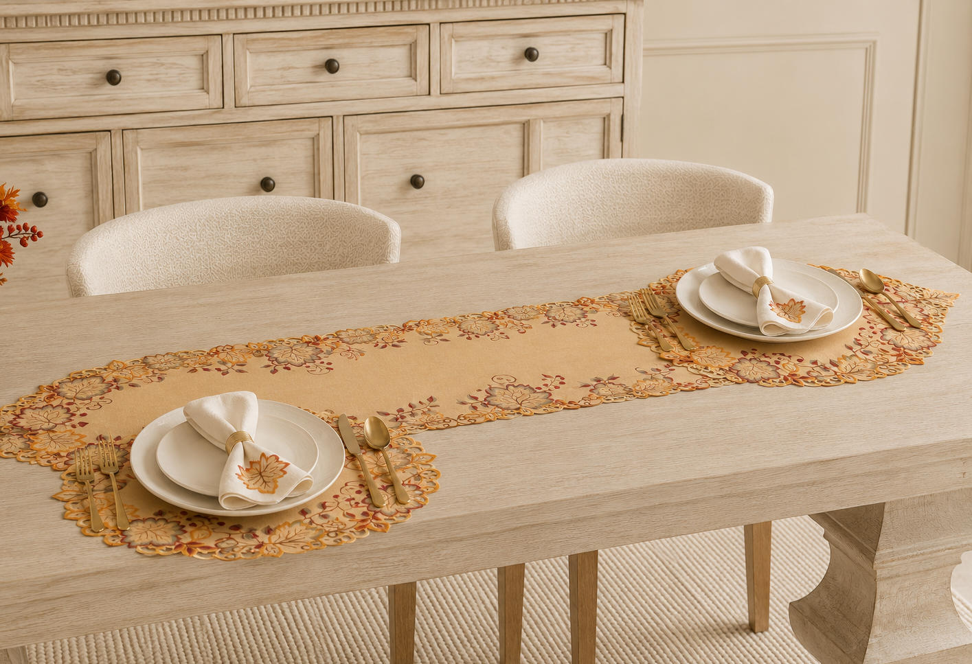 Harvest Verdure Placemats | Set of 4