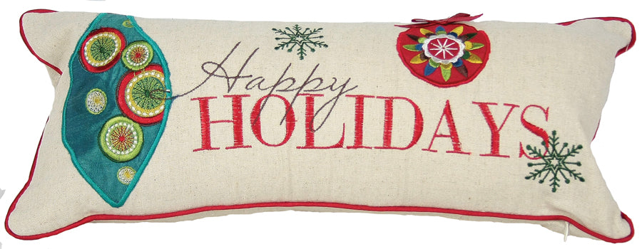 Happy Holidays Pillows