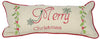 ML10219 Merry Christmas with Holly Pillow