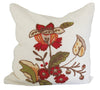 ML13916 Floral Cotton Pillow