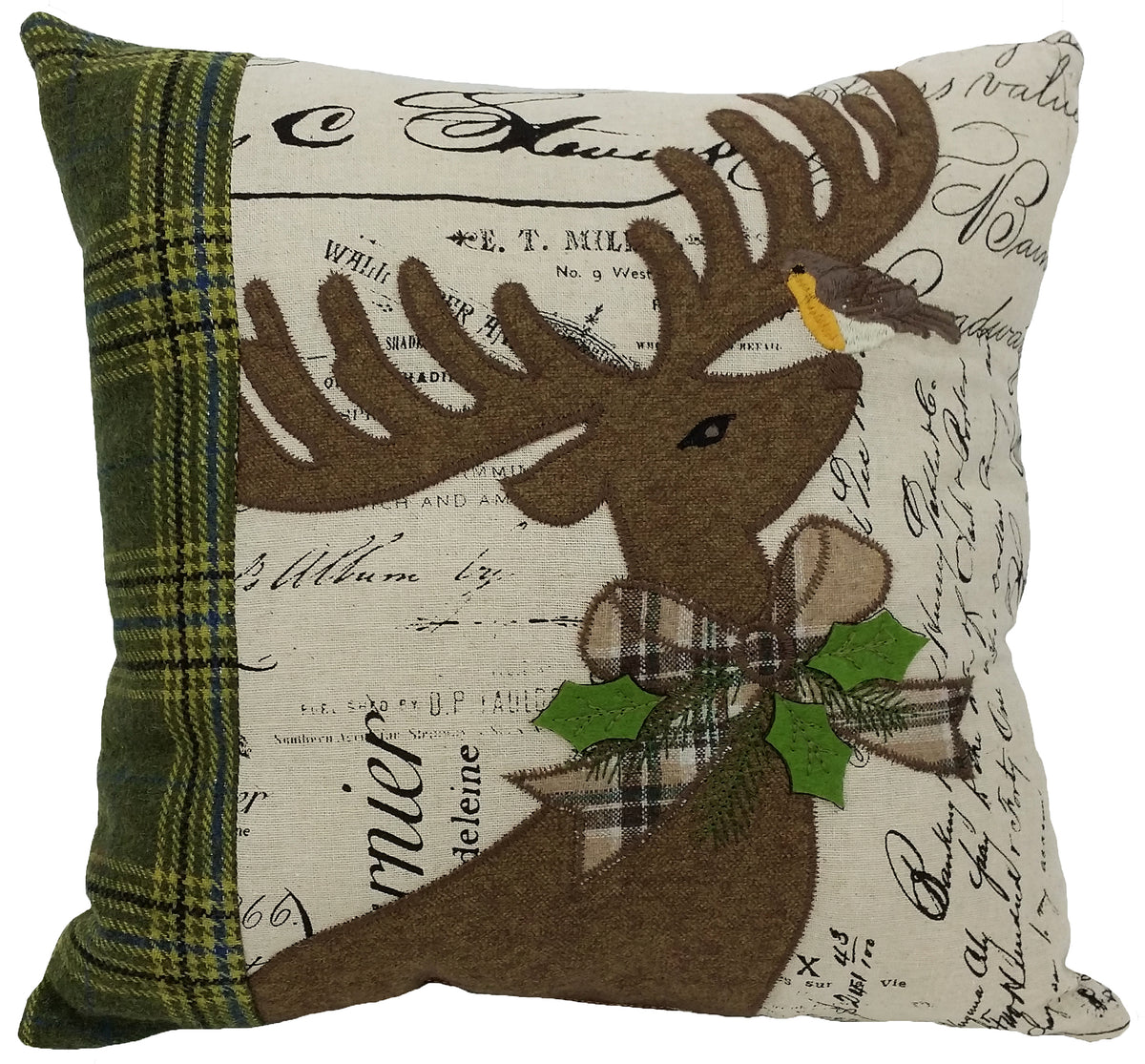 Reindeer with Applique Suede Placemats