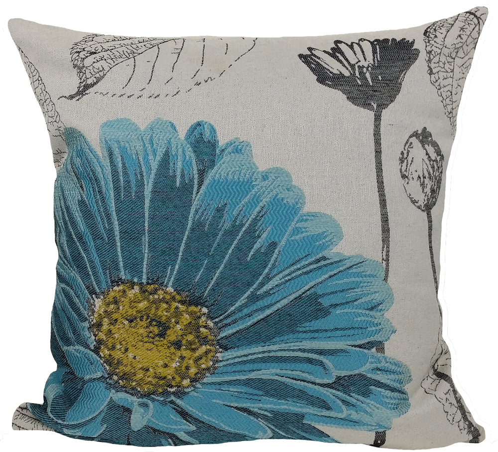 Bird Embroidery Decorative Pil Pillows