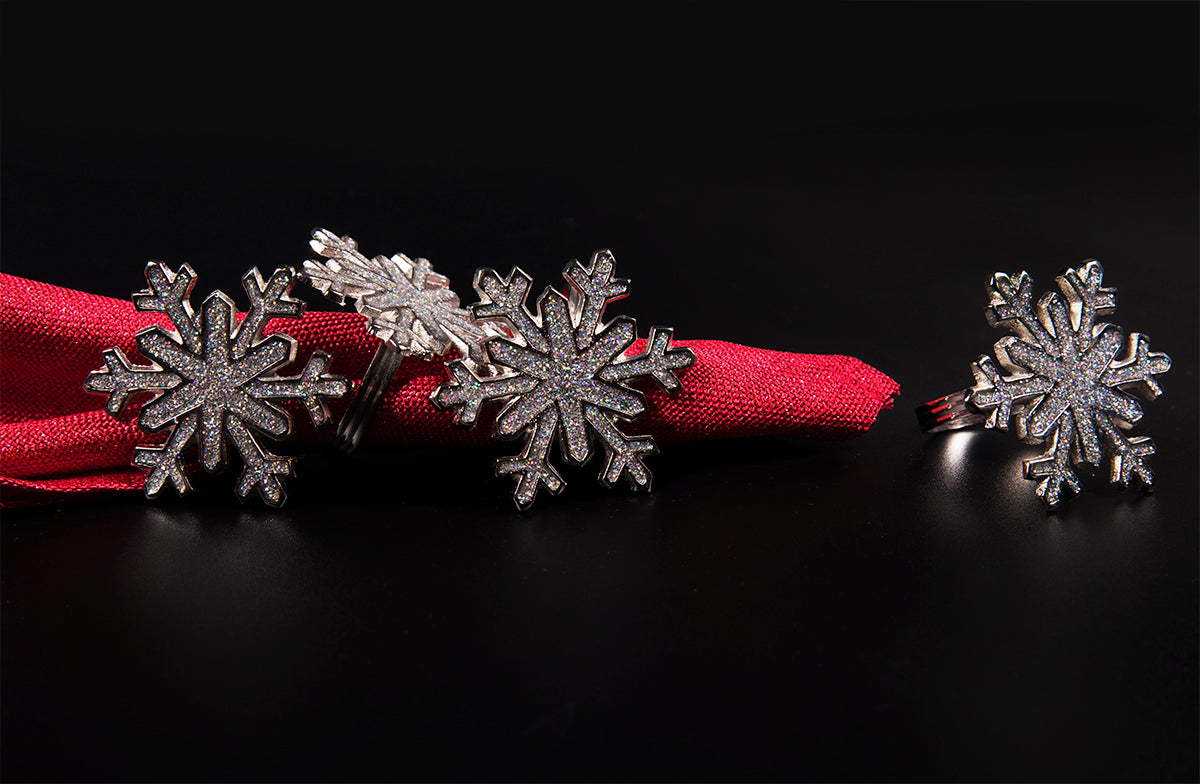 ML15831 Shimer Snowflake Napkin Ring