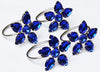 ML15843 Crystal Flower Napkin Ring