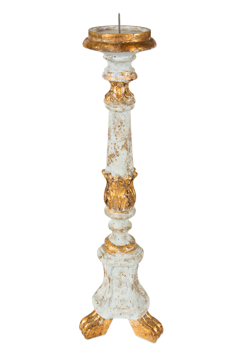 ML15861 Tudor Wooden Candlestick Holder