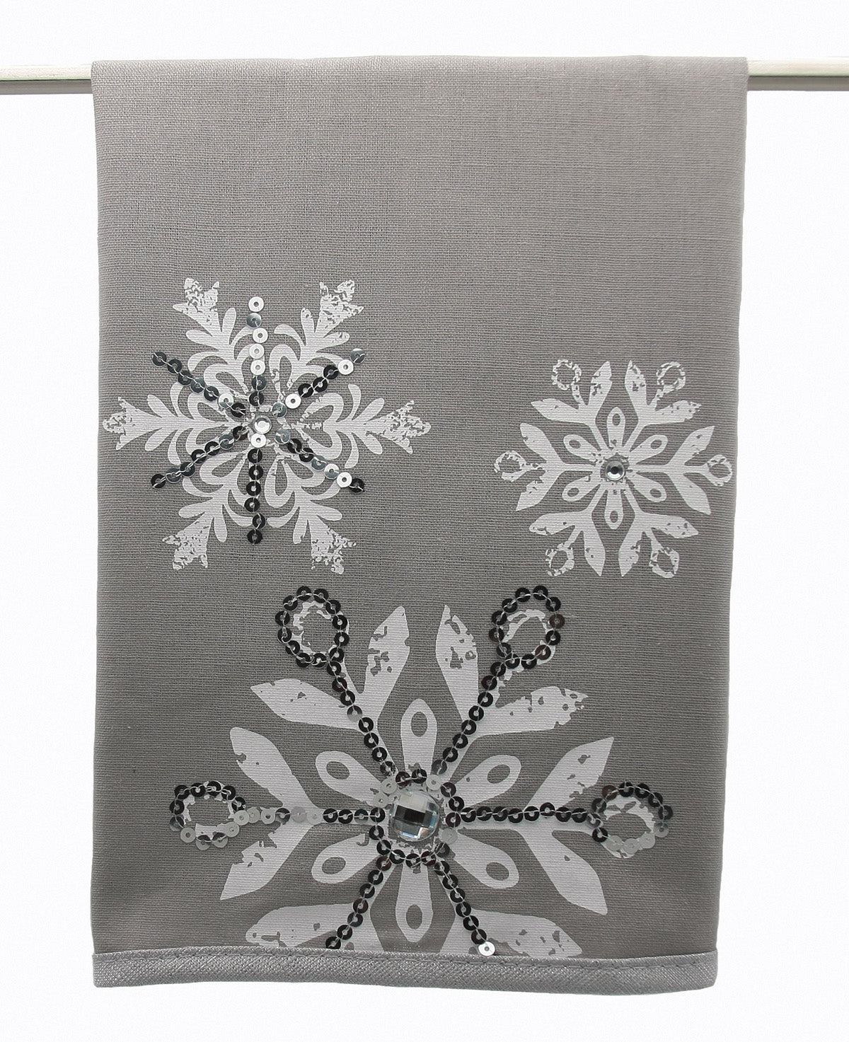 ML16354 Glistening Snow Tea Towel
