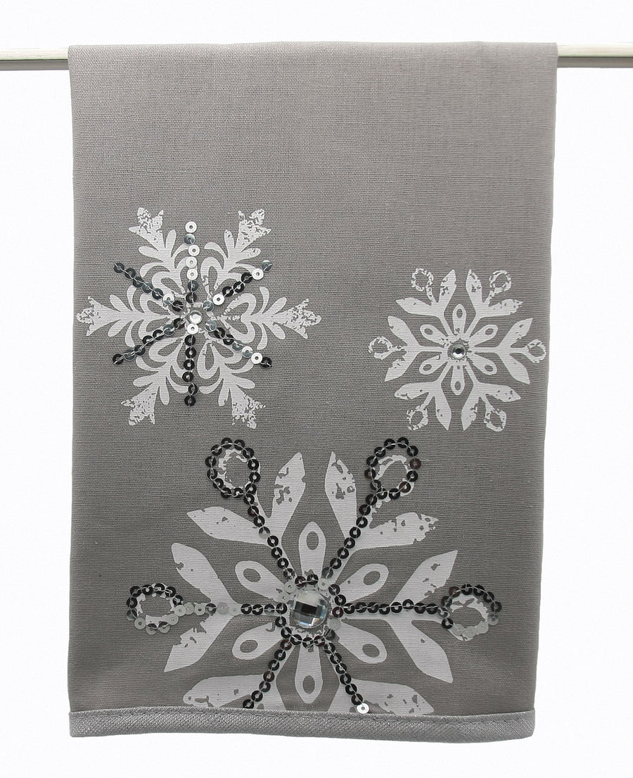 ML16354 Glistening Snow Tea Towel