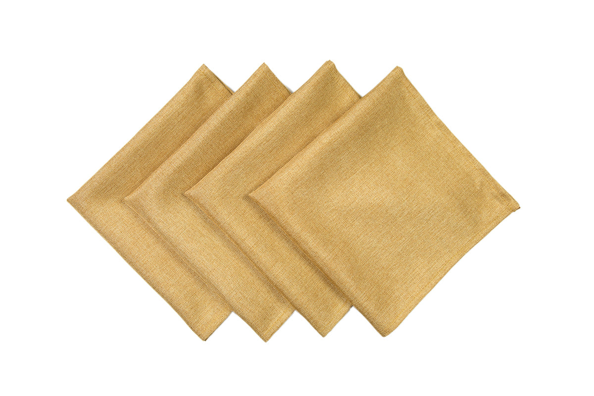 ML16617 Gala Glistening Napkins, 20"x20", Set of 4