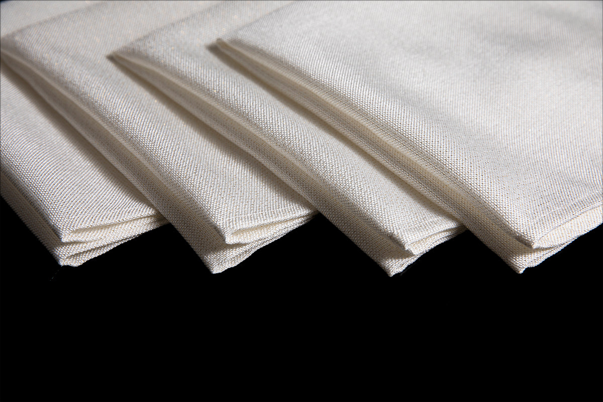 ML16617 Gala Glistening Napkins, 20"x20", Set of 4