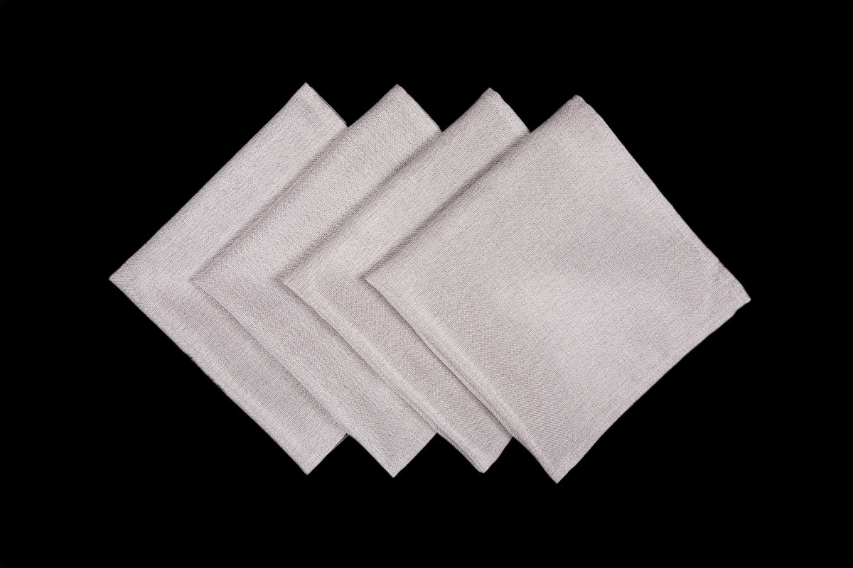 ML16617 Gala Glistening Napkins, 20"x20", Set of 4
