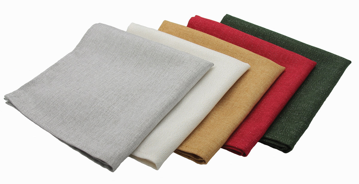 ML16617 Gala Glistening Napkins, 20"x20", Set of 4