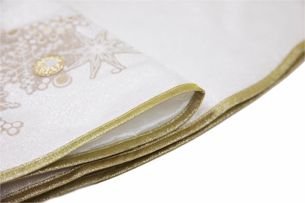 ML17119 Ornament Wreath Tree Skirt 56 Round
