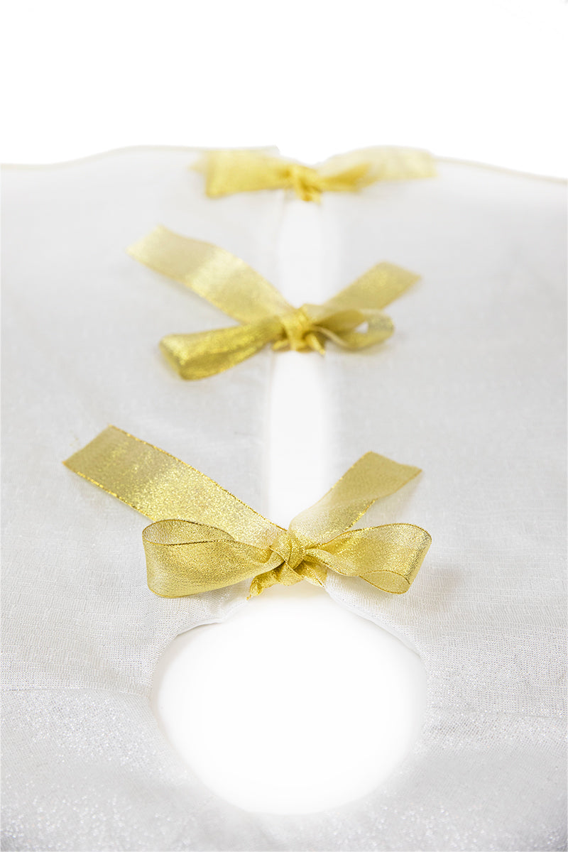 ML17120 Christmas Ornaments Tree Skirt,56"Rnd