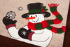 ML17127 Joyful Snowman Placemats,13"x18", Set of 4