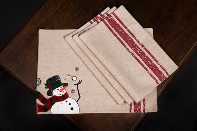 ML17128-Frosty Placemats 13''x18'', Set of 4