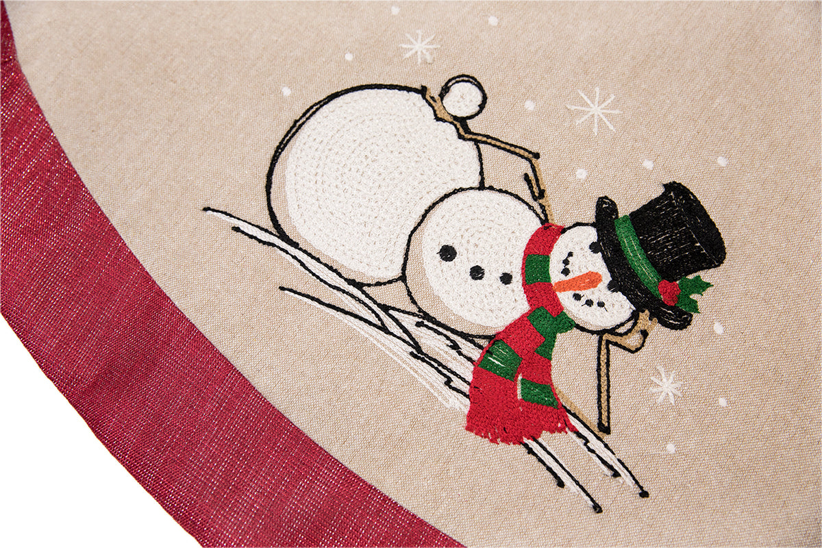 ML17130 Jack Frost Tree Skirt 56 Round