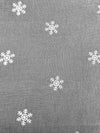 ML19032 Falling Snowflake Sheer Curtain