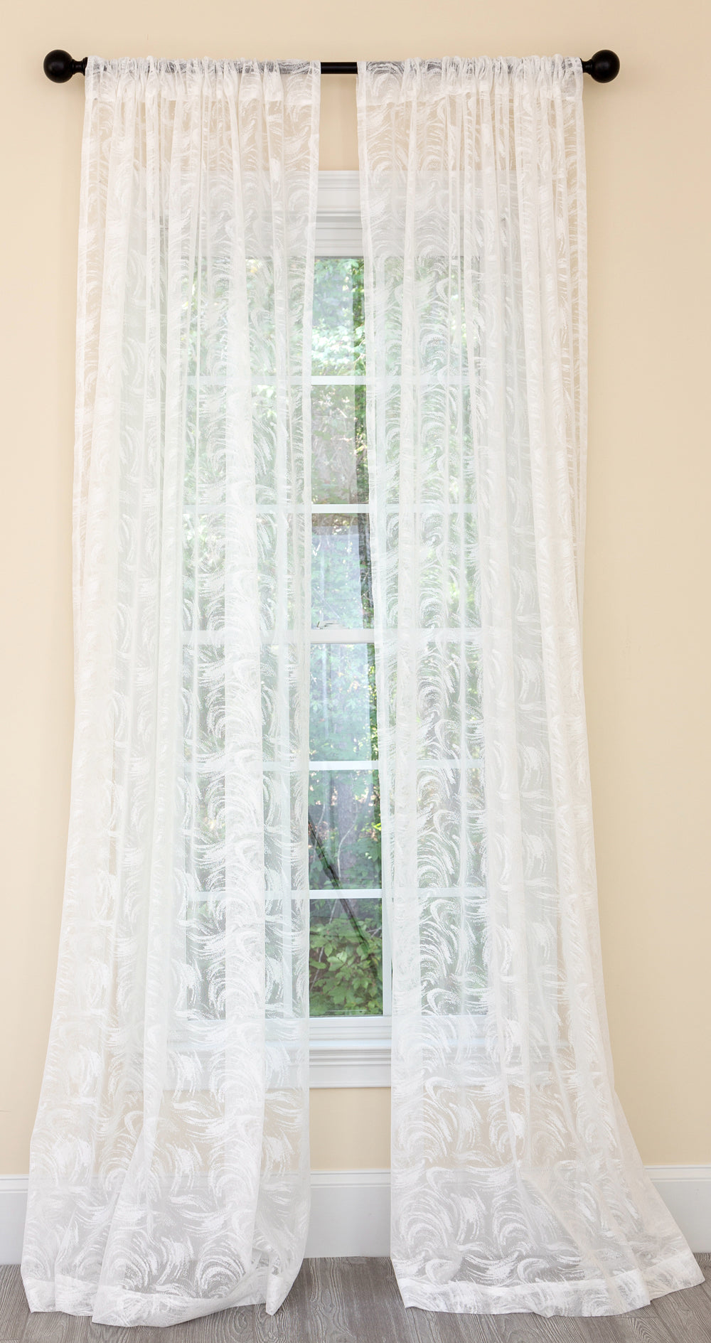 ML19075 Charming Night Sheer Curtain