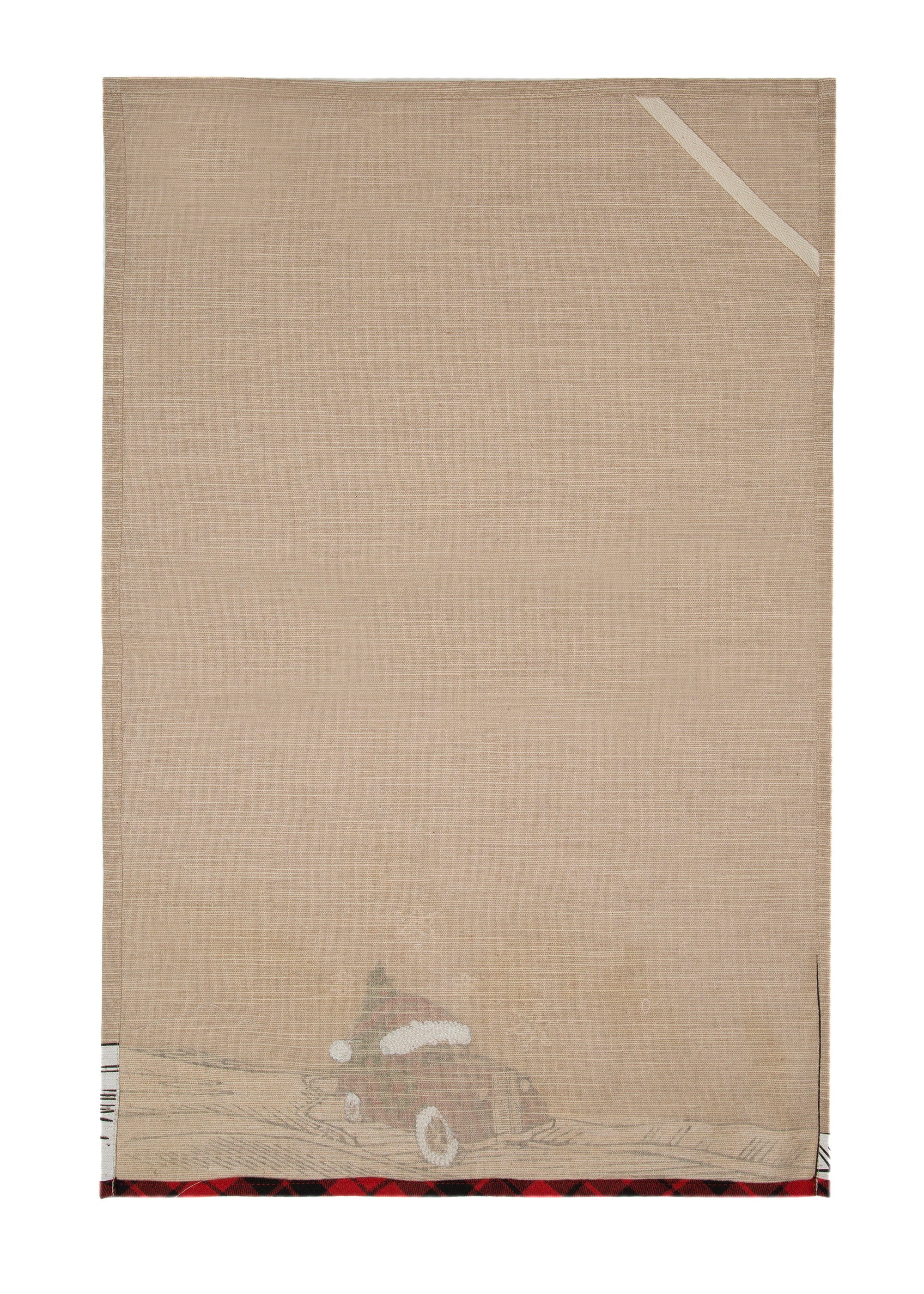 Let It Snow Christmas Car Tea Towel, 17"x27"