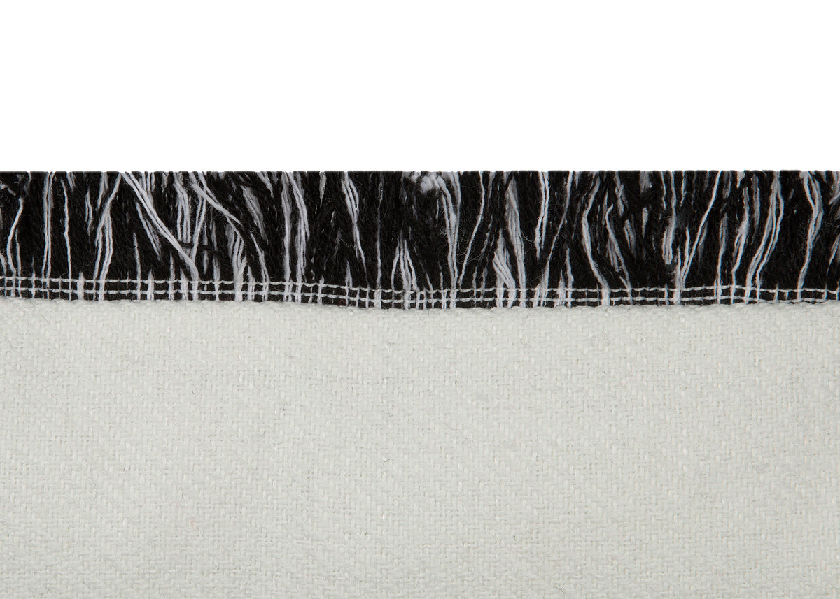 ML21013 Season’s Greetings Fringed Trim Pillow 10x20 Polyester