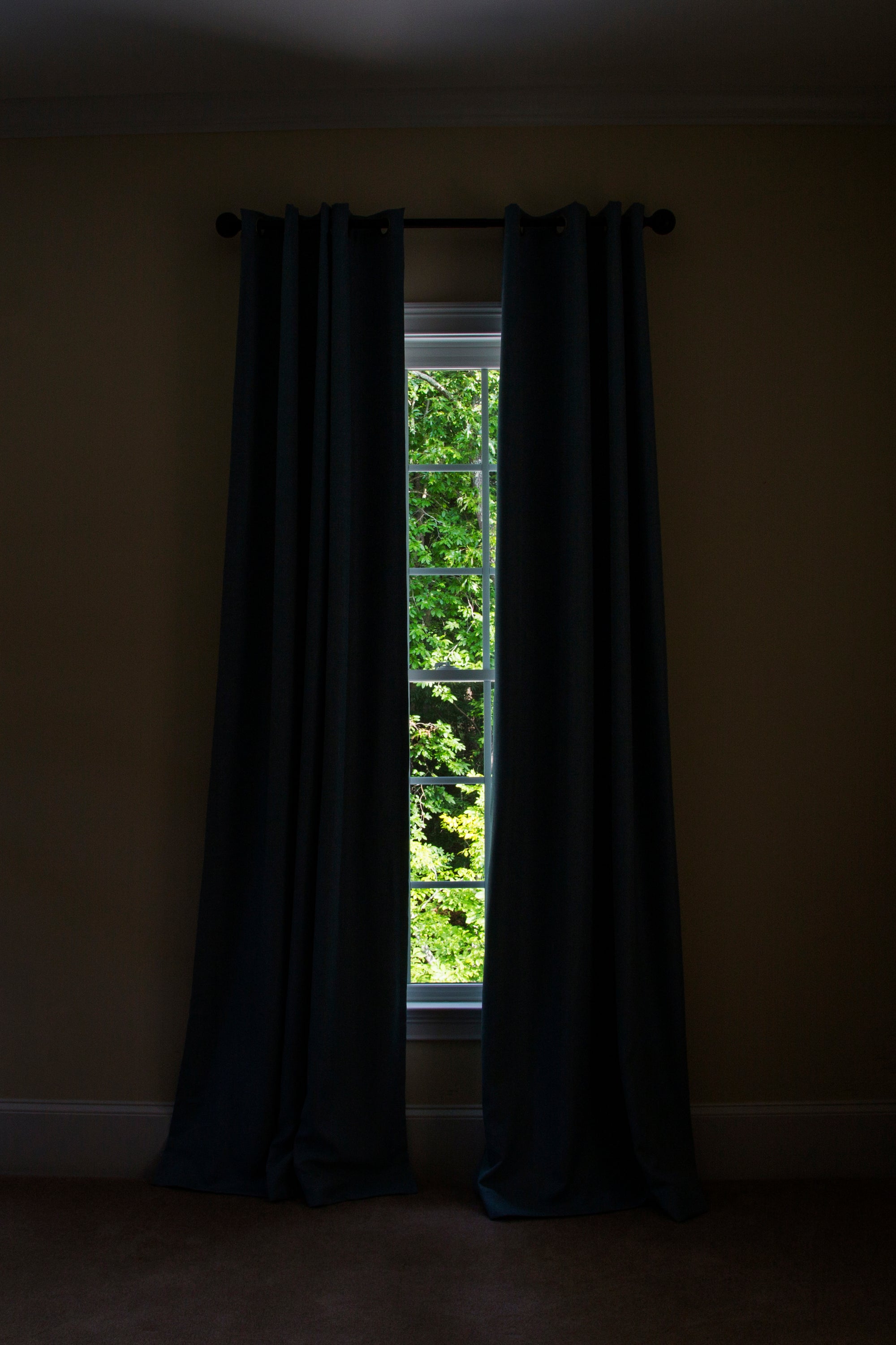 Elle 100% Blackout Grommet Curtains, 2 Panels